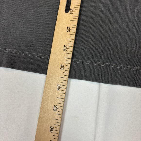 Buck Mason Classic Straight Hem Cotton Tee Shirt Men's Large Faded - Picture 5 of 10